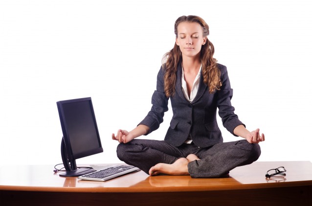 Meditation at work desk-meditation1